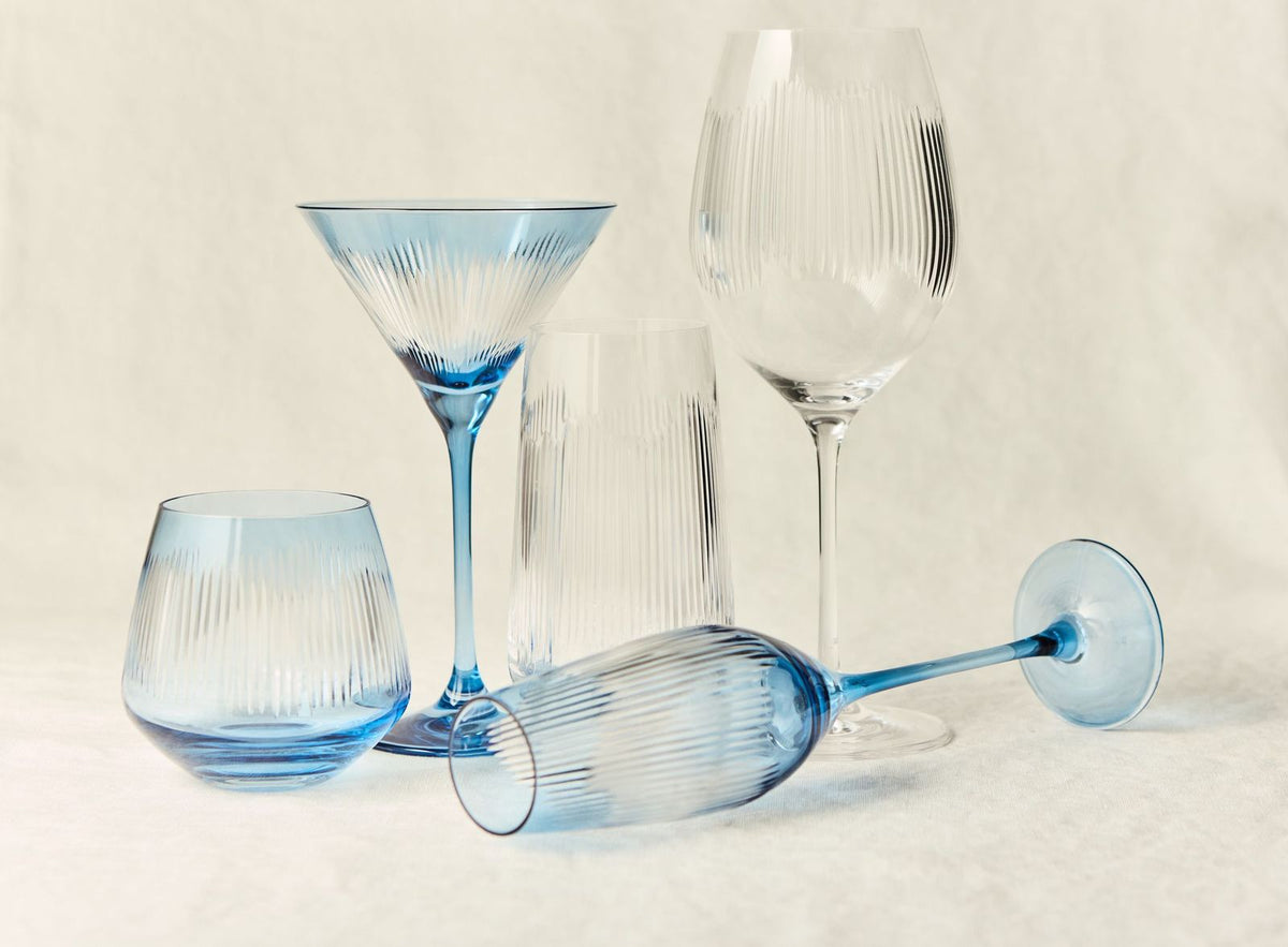 Michael Wainwright Berkshire Wine Glasses, Set of 2 Clear