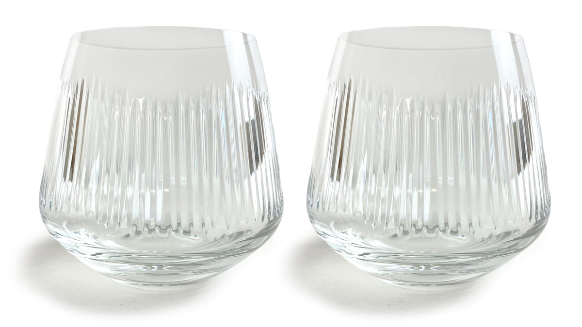 Michael Wainwright Berkshire Martini Glass, Set of 2 - Clear