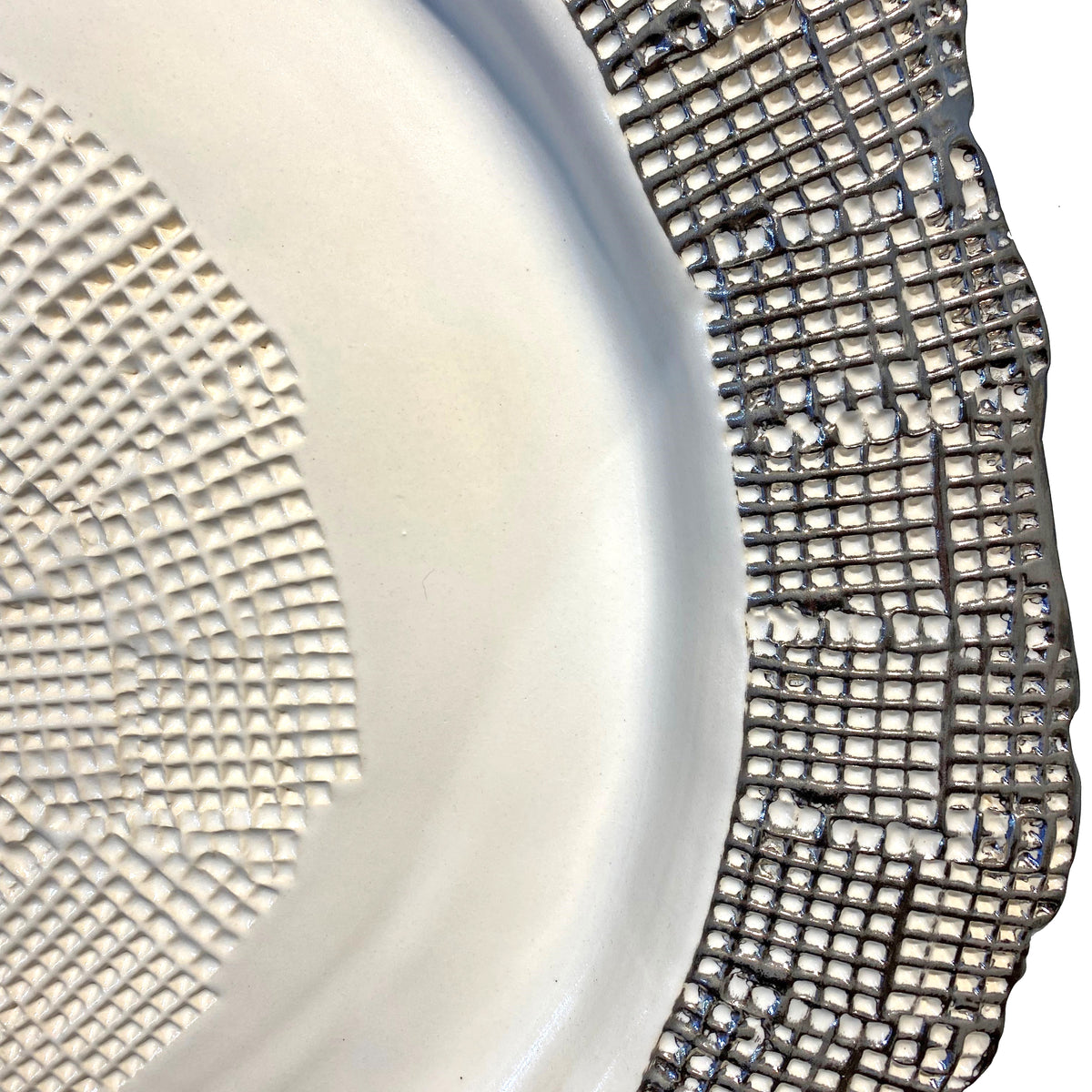 Tray Round Silver, The Official Rhinestone Boutique